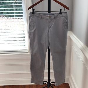 Gap Skinny Roll Up Khakis